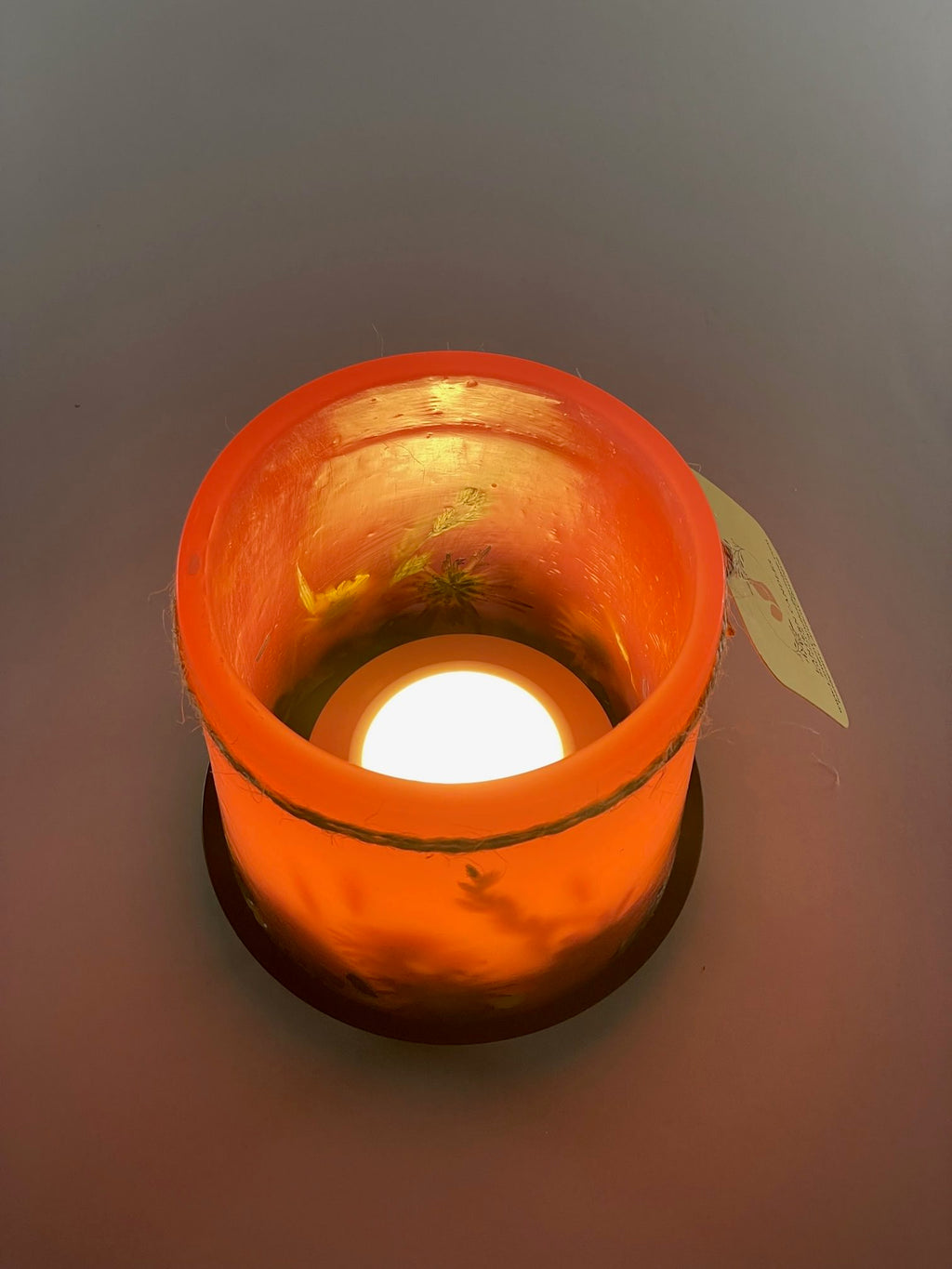 PH2983 - Handcrafted Wax Lantern Candle Medium