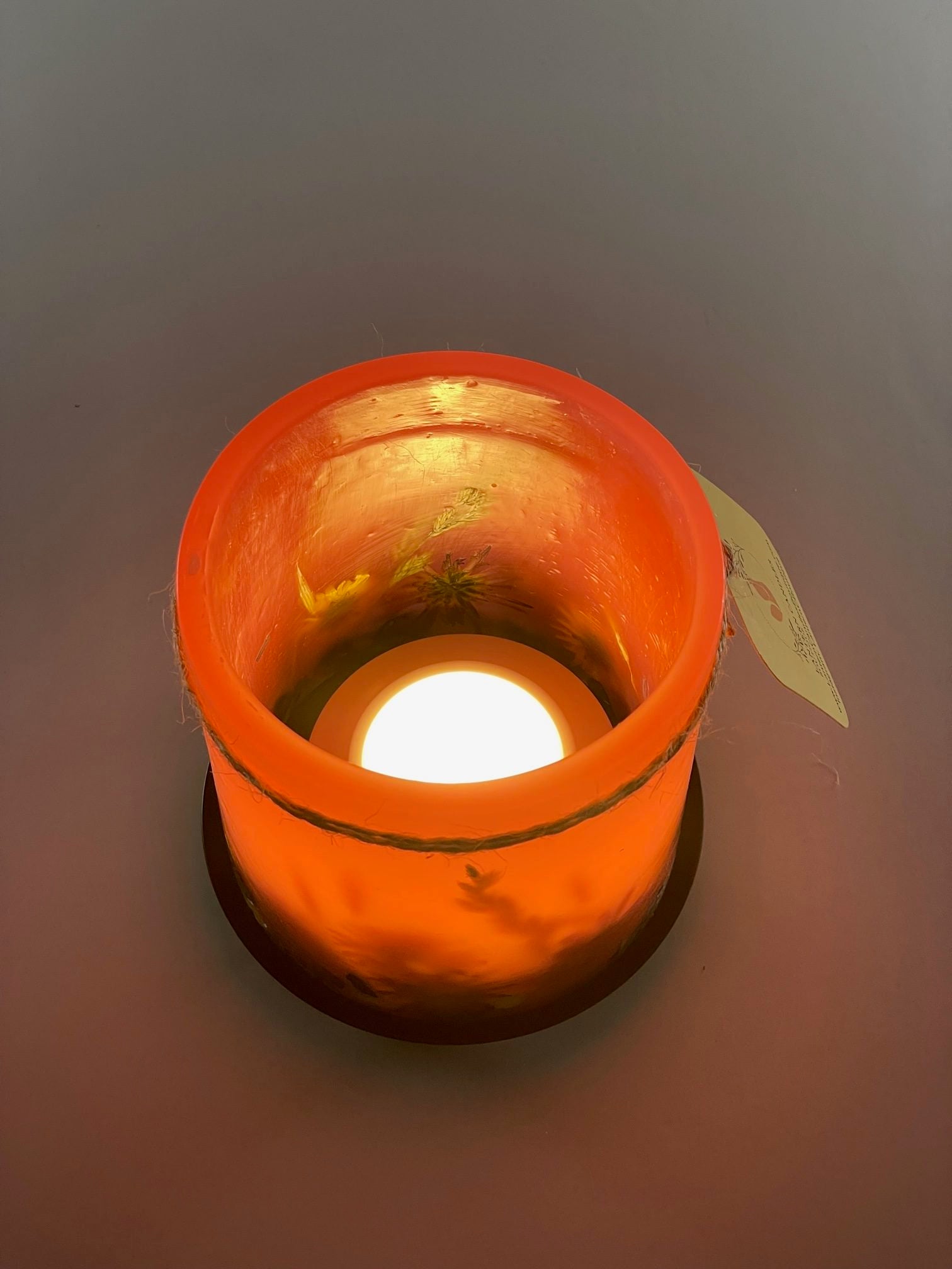PH2983 - Handcrafted Wax Lantern Candle Medium