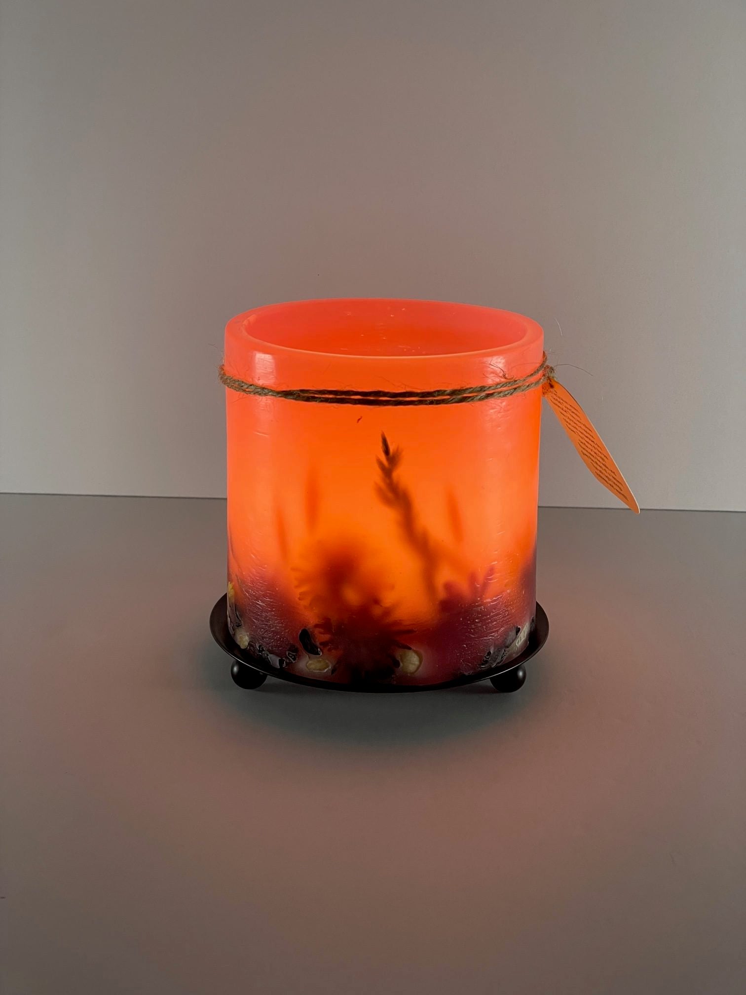 PH2983 - Handcrafted Wax Lantern Candle Medium