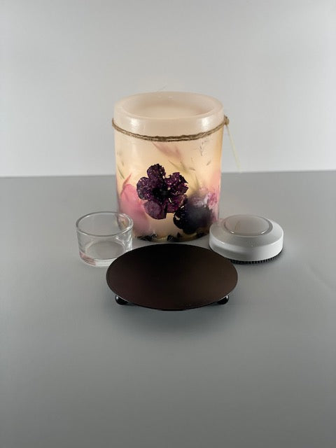 PH45A - Handcrafted Wax Lantern Candle Large