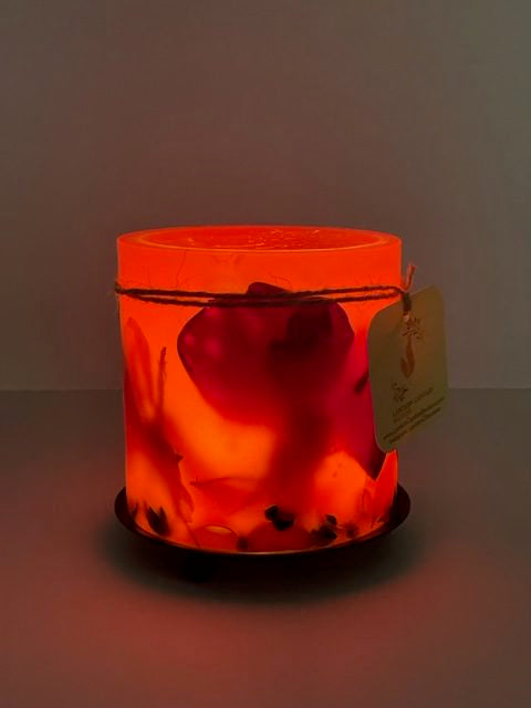 PHM21 - Handcrafted Wax Lantern Candle Medium