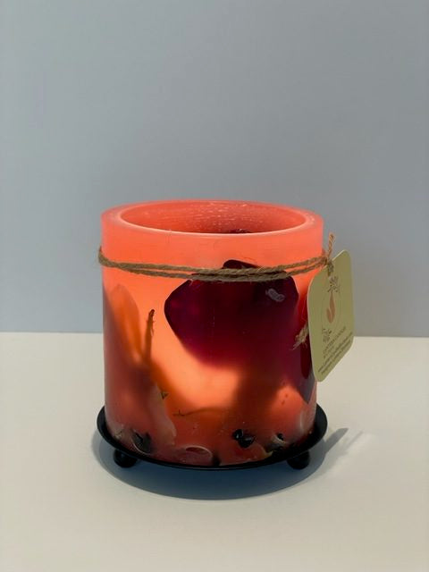 PHM21 - Handcrafted Wax Lantern Candle Medium