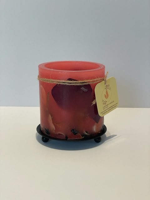 PHM21 - Handcrafted Wax Lantern Candle Medium