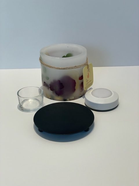 PHM68 - Handcrafted Wax Lantern Candle Medium