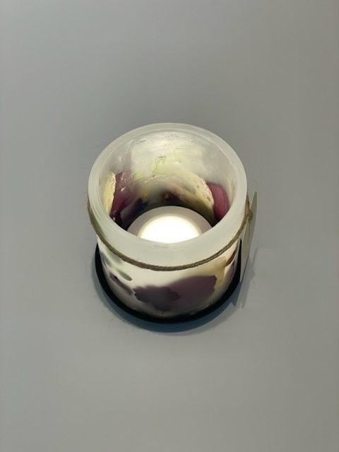 PHM68 - Handcrafted Wax Lantern Candle Medium