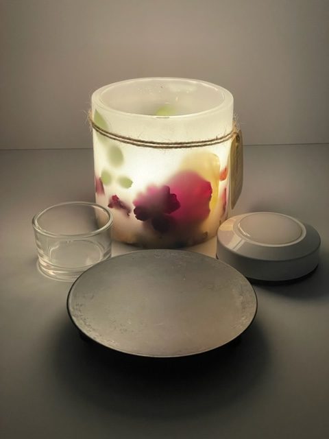 PHM68 - Handcrafted Wax Lantern Candle Medium