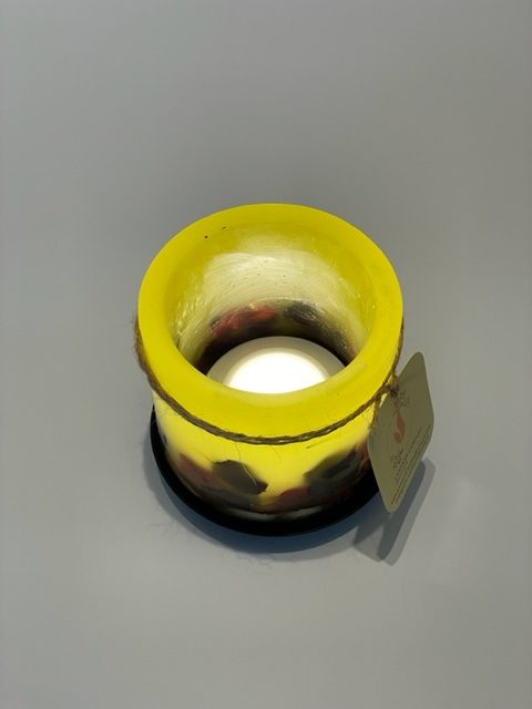 PHS5A1 - Handcrafted Wax Lantern Candle Small