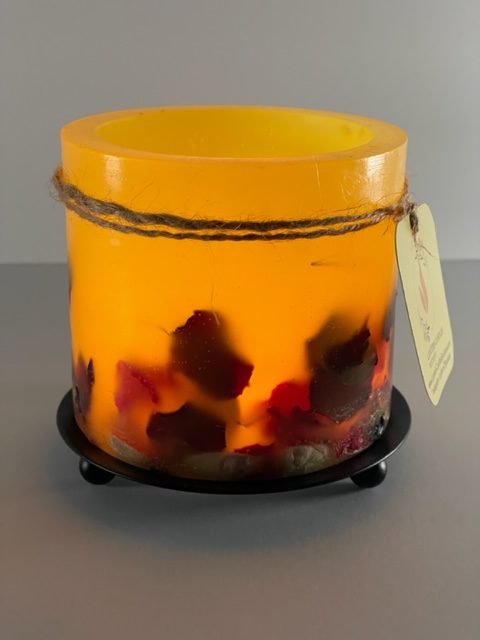 PHS5A1 - Handcrafted Wax Lantern Candle Small