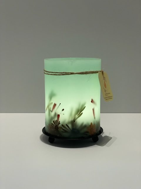 PH106A - Handcrafted Wax Lantern Candle Large