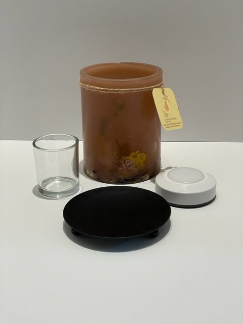 PH2115A - Handcrafted Wax Lantern Candle Large