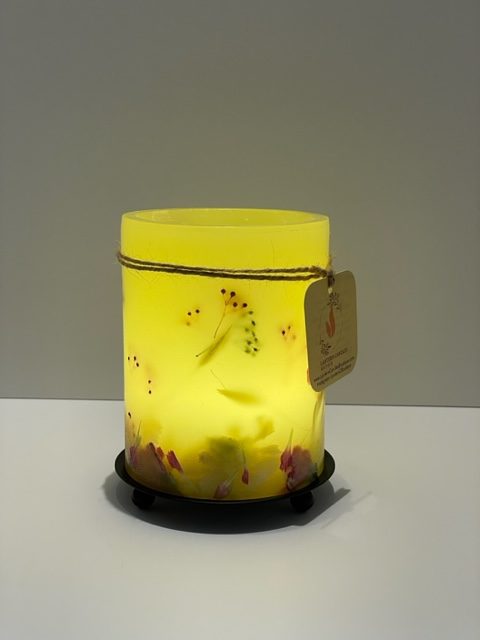PH85A - Handcrafted Wax Lantern Candle Large