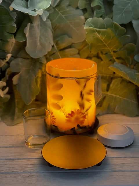 LO1B - Handcrafted Wax Lantern Candle Large